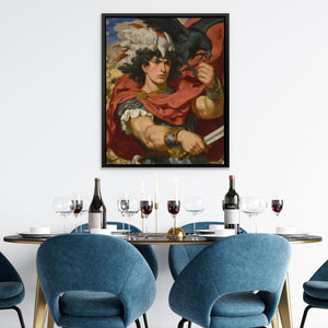 Raven's War Companion - Luxury Wall Art
