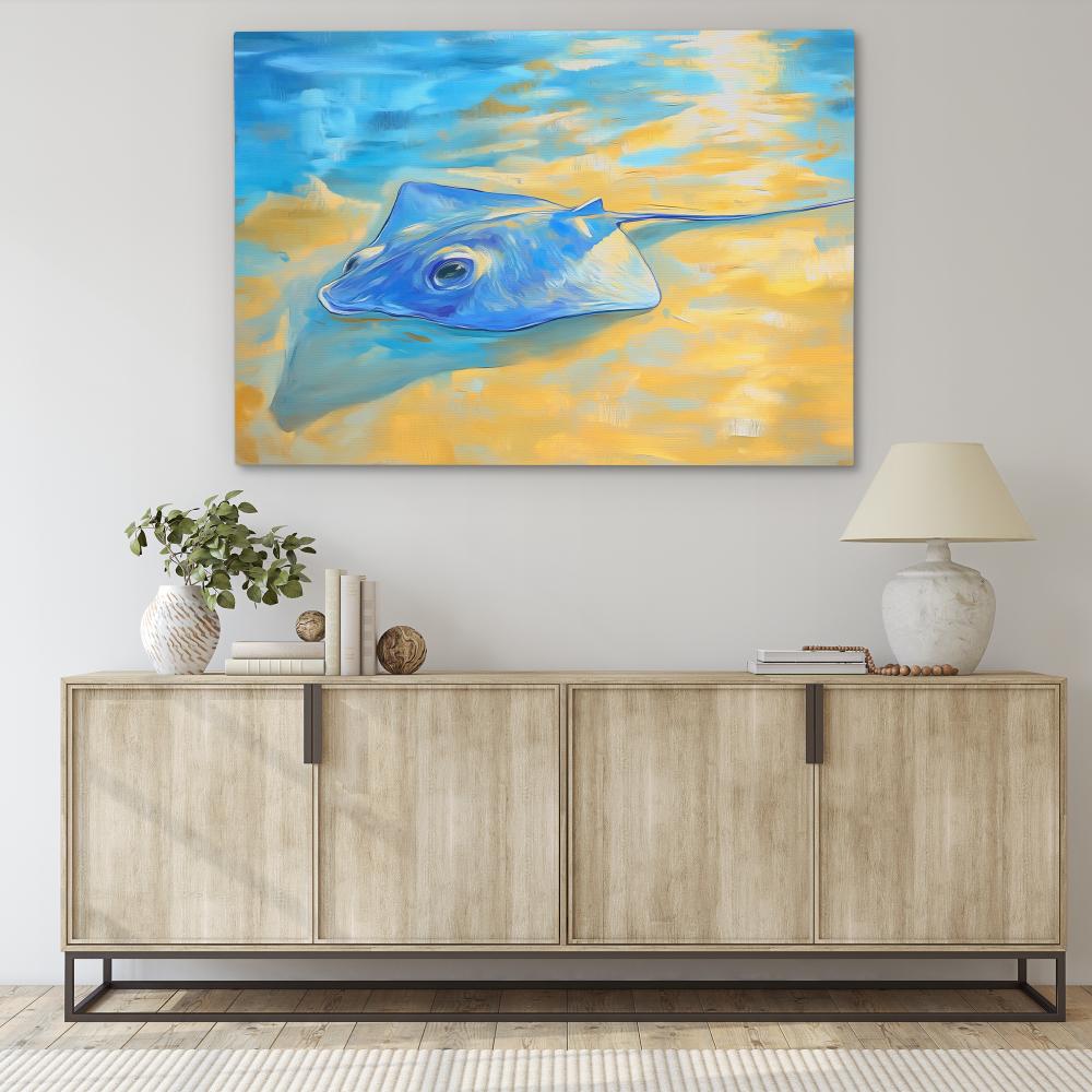 Ray of the Shallows - Luxury Wall Art