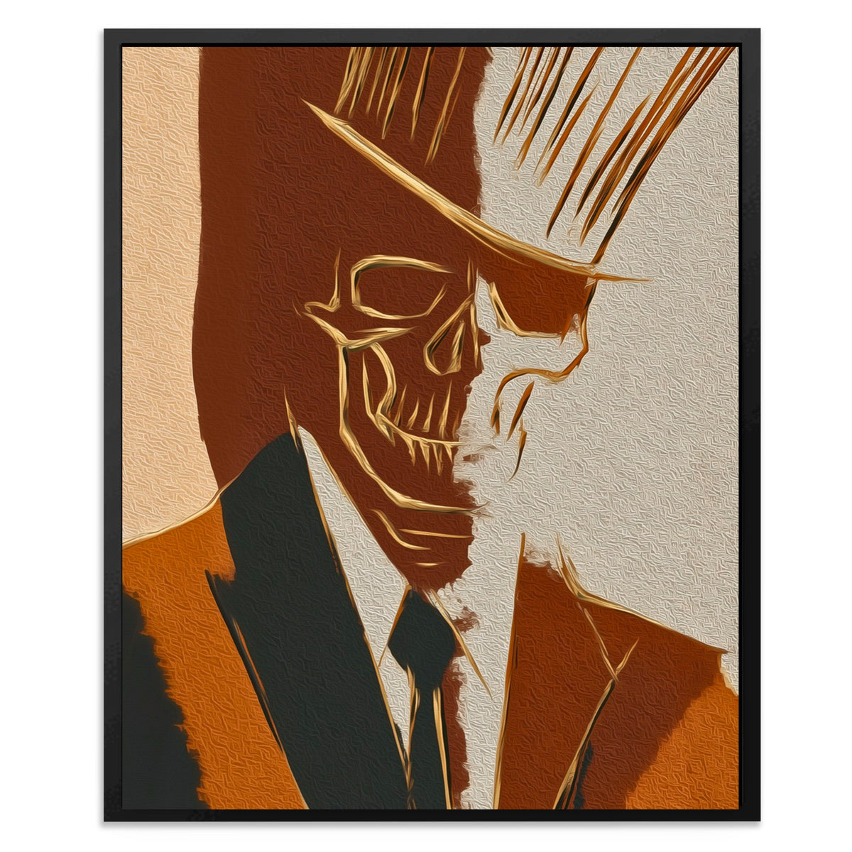 Rebel Skull Crown - Luxury Wall Art