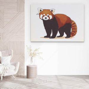 Red Panda Rogue - Luxury Wall Art