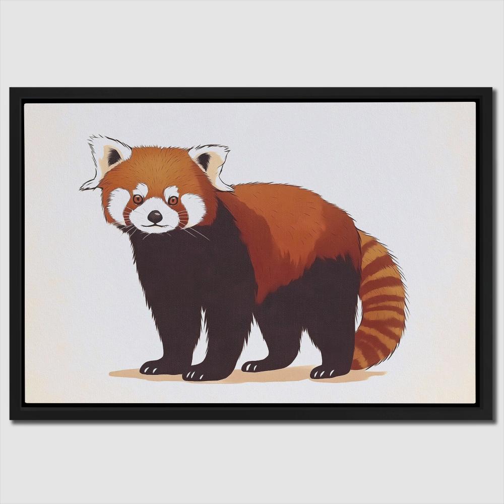 Red Panda Rogue - Luxury Wall Art