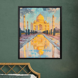 Reflection of the Taj Mahal - Luxury Wall Art