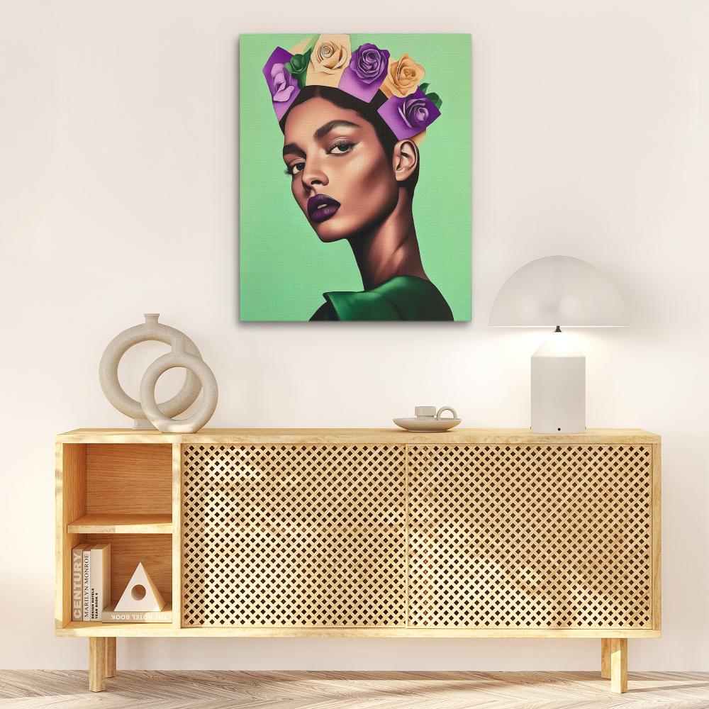 Regal Bloom - Luxury Wall Art