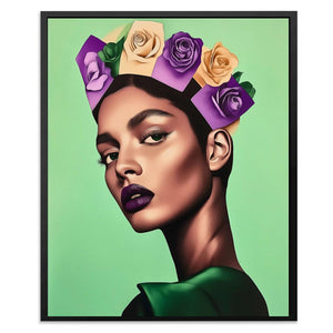 Regal Bloom - Luxury Wall Art