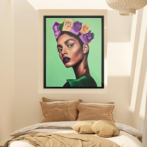 Regal Bloom - Luxury Wall Art