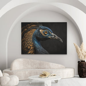 Regal Peacock - Luxury Wall Art