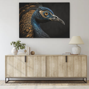 Regal Peacock - Luxury Wall Art