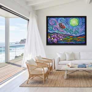 Reindeer Swirling Sky — Reindeer Swirling Sky Malibu Beach Land 105