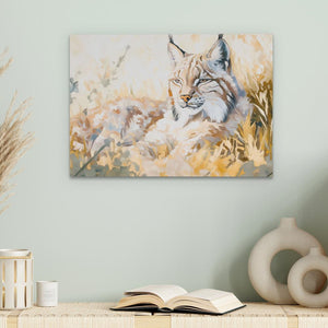 Resting Lynx - Luxury Wall Art