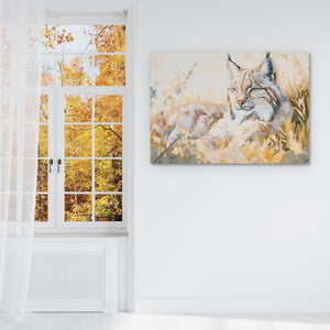 Resting Lynx - Luxury Wall Art
