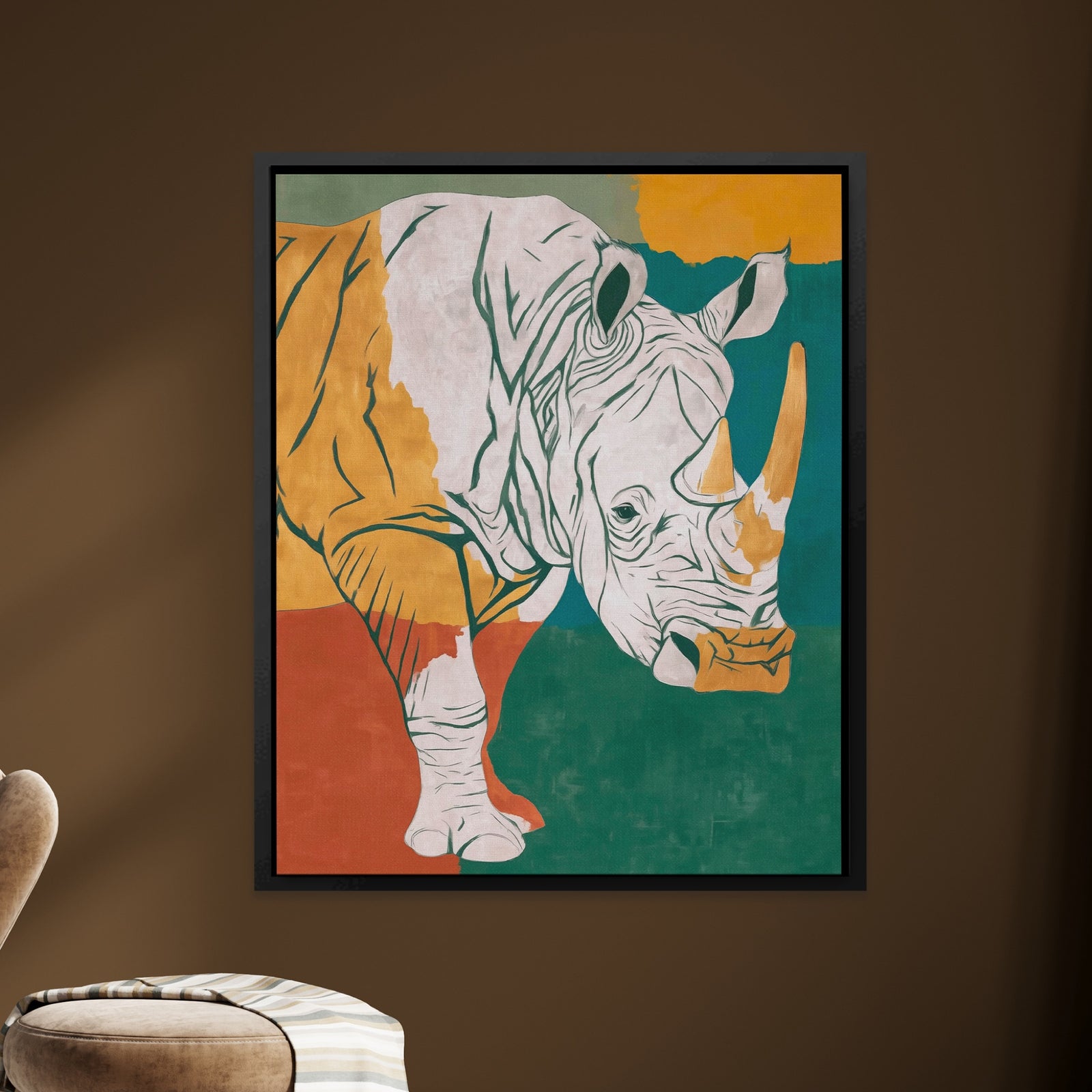 Rhino Color Field — Rhino Color Field Front Facing Portrait2 46