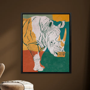 Rhino Color Field — Rhino Color Field brown room Zoom 310