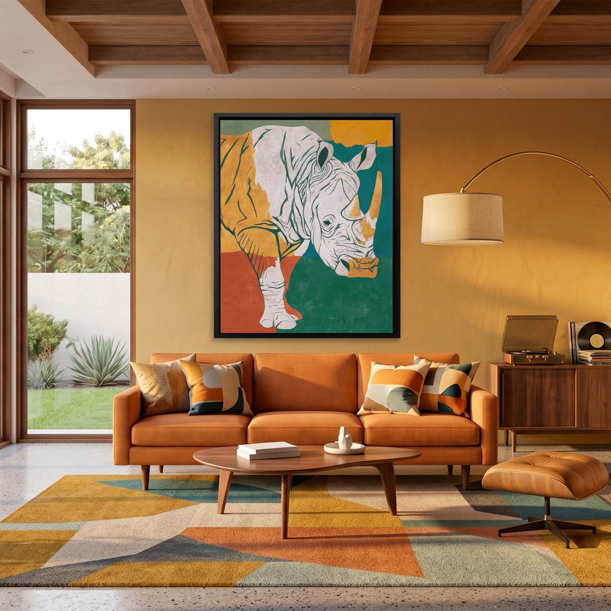 Rhino Color Field — Rhino Color Field Orange Room Port 142