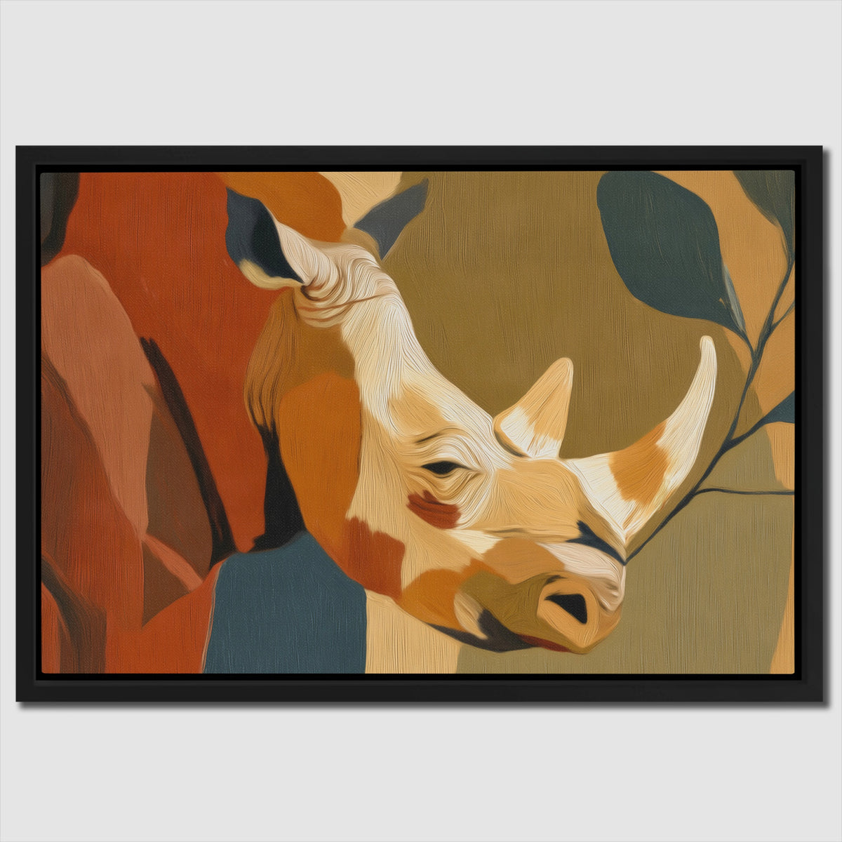 Rhino Earth Tones — Rhino Earth Tones Close Up Landscape 68