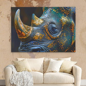 Rhino’s Glory - Luxury Wall Art