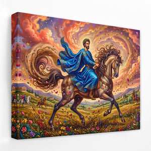 Rider Heavenly Radiance — Rider Heavenly Radiance Landscape   Side View   Mirror Wrap 159