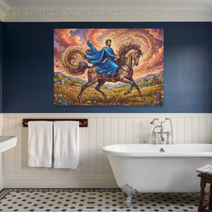 Rider Heavenly Radiance — Rider Heavenly Radiance Blue Bathroom Land 63