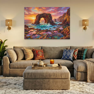 Rock Arch Sunset — Rock Arch Sunset AZ Livingroom Land 16