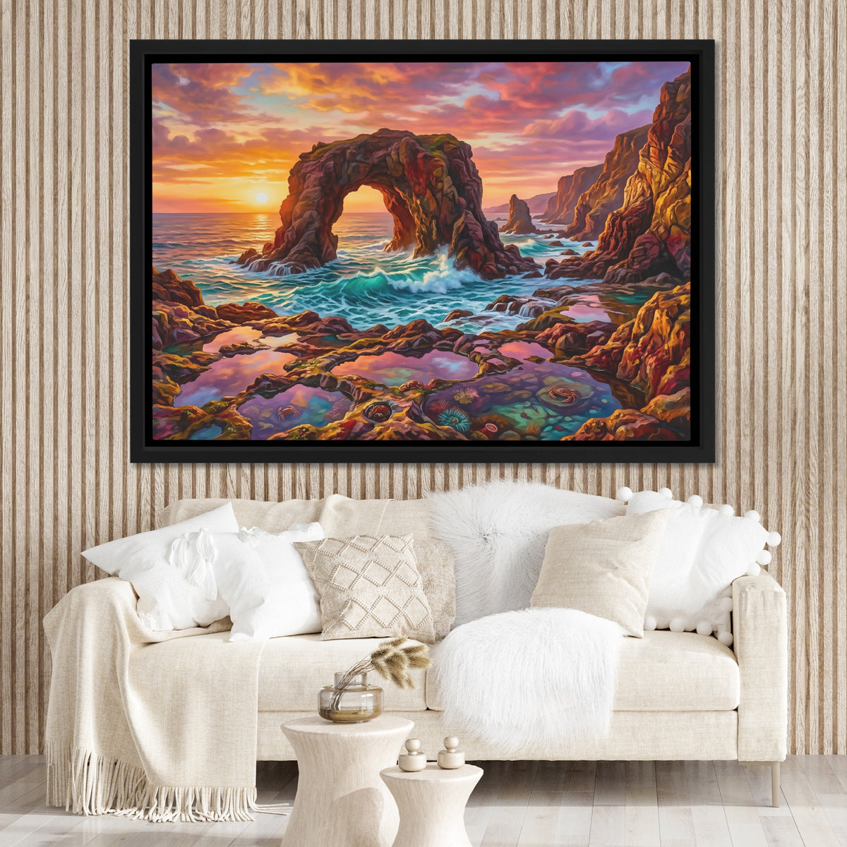 Rock Arch Sunset — Rock Arch Sunset Lux Plain Room 176
