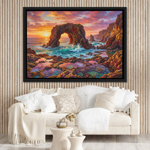 Rock Arch Sunset — Rock Arch Sunset Lux Plain Room 176