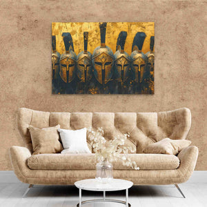 Roman Warrior Helmets - Luxury Wall Art