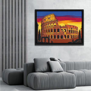 Rome's Colosseum Ablaze — Rome's Colosseum Ablaze grey room 2 land 328