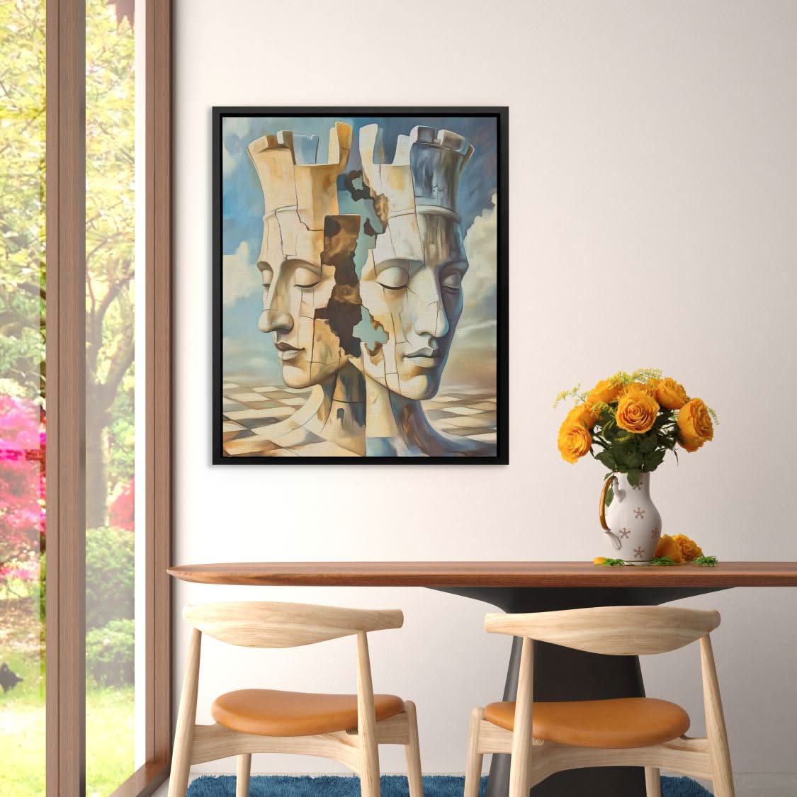 Rooks of Reflection - Luxury Wall Art