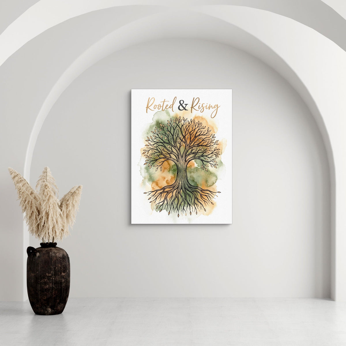 Rooted And Rising - Luxury Wall Art