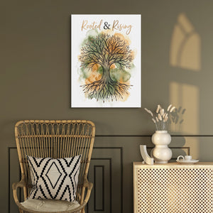 Rooted And Rising — rooted and rising sq chair wall v2 1port flush print