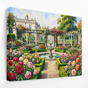 Rose Garden Paradise — Rose Garden Paradise Landscape   Side View   Mirror Wrap 203
