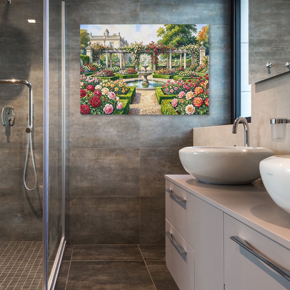 Rose Garden Paradise — Rose Garden Paradise BathRoom 14