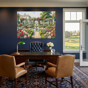 Rose Garden Paradise — Rose Garden Paradise Golf House Blue Land 140