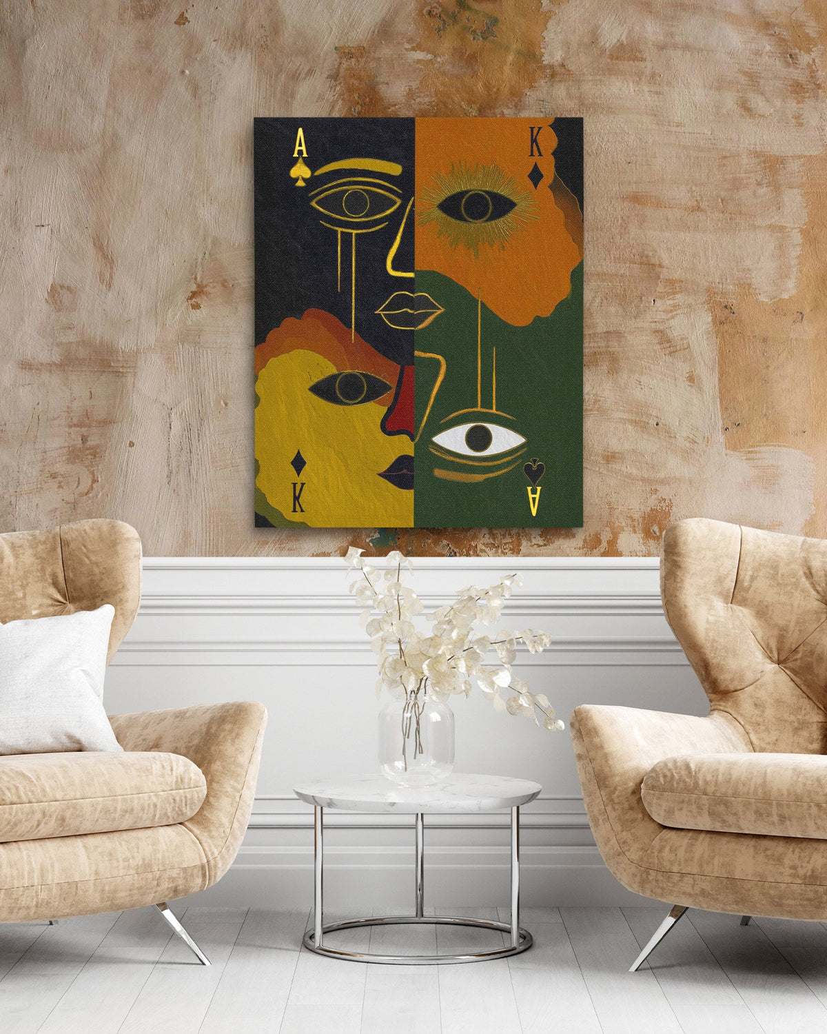 Royal Card Oracle - Luxury Wall Art