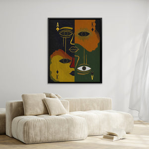 Royal Card Oracle - Luxury Wall Art