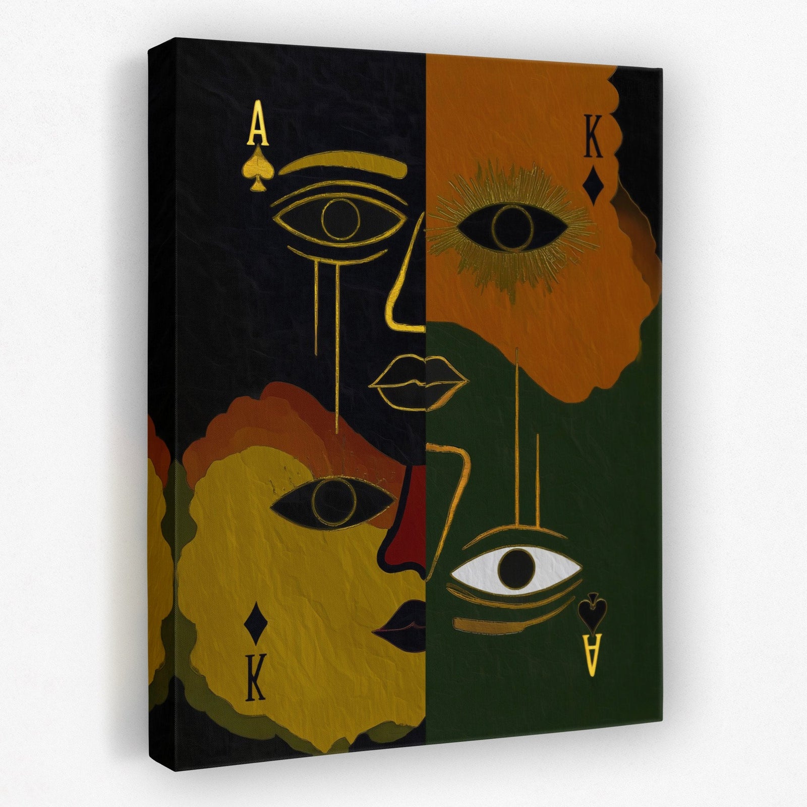 Royal Card Oracle - Luxury Wall Art