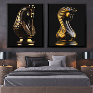 Royal Egyptian Chess (2) Set - Luxury Wall Art