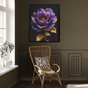 Royal Petals - Luxury Wall Art