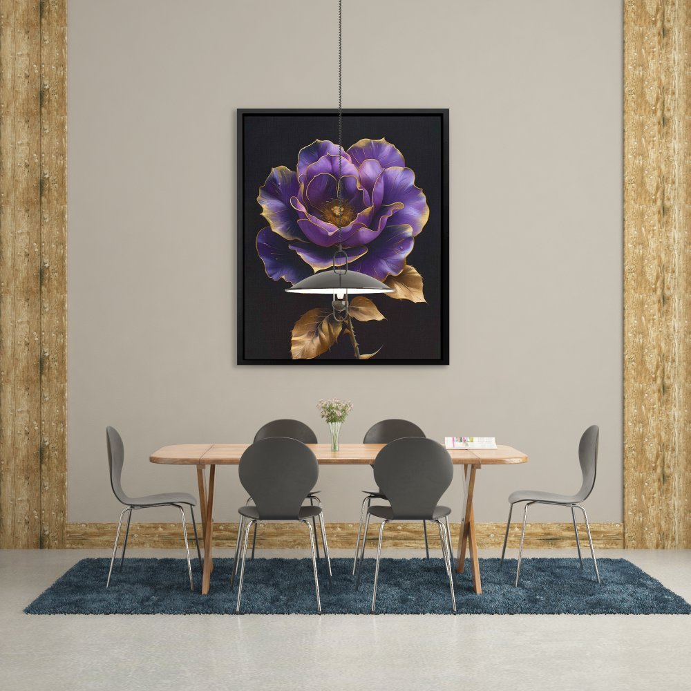 Royal Petals - Luxury Wall Art