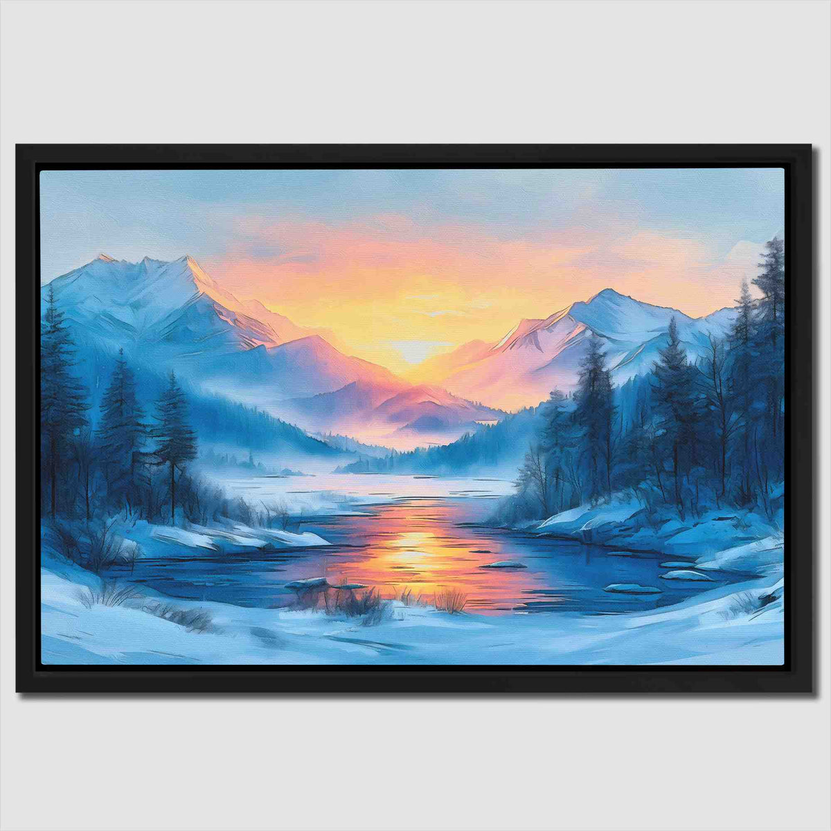 Royal Sunset - Luxury Wall Art
