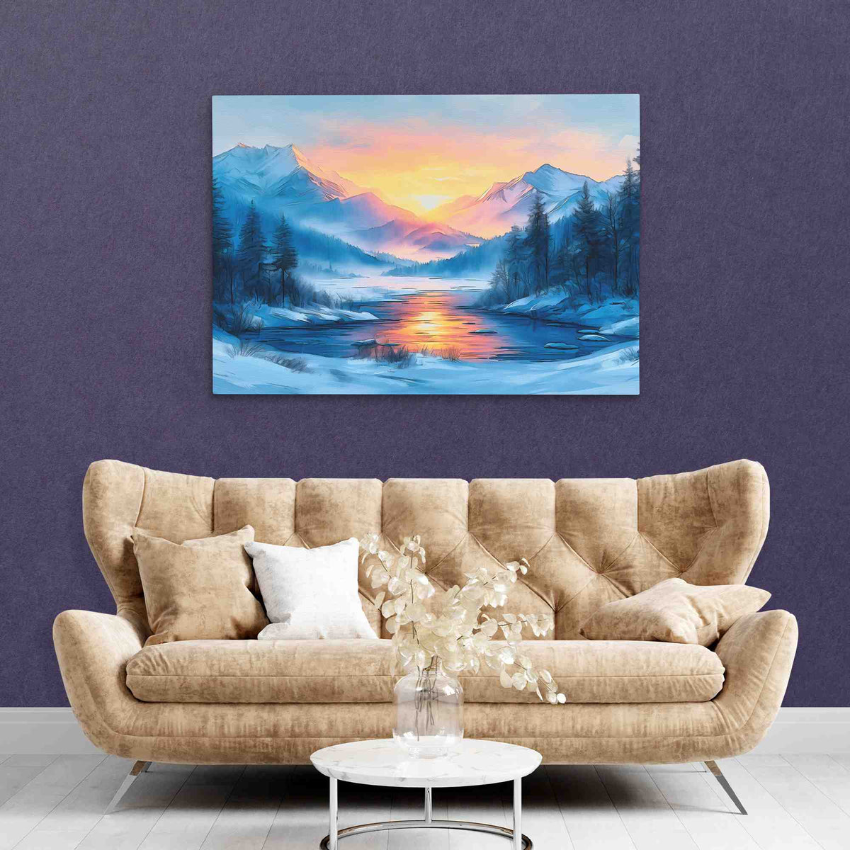 Royal Sunset - Luxury Wall Art