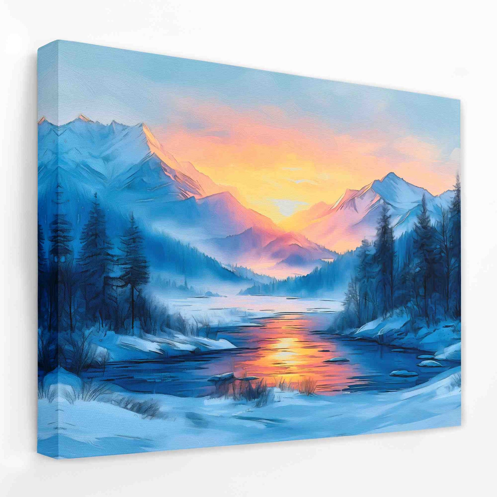 Royal Sunset - Cabin Canvas Wall Art
