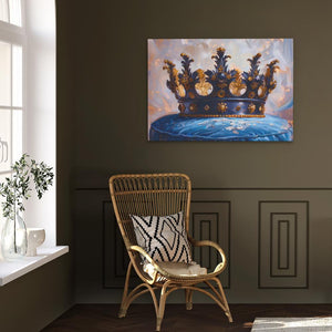 Royalty on a Pillow - Luxury Wall Art