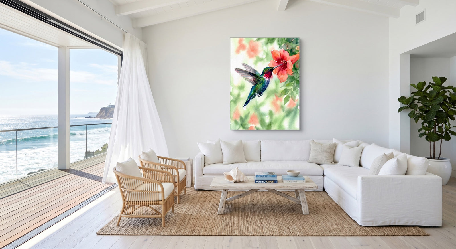 Ruby-Throat's Pause — ruby throat's pause white studio framed black