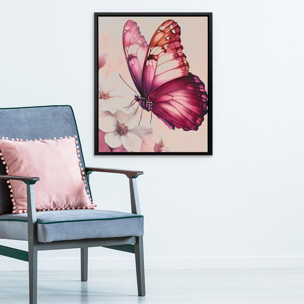 Ruby Wings - Luxury Wall Art