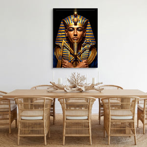 Ruler's Ancient Power — ruler's ancient power sq cozy dining room 1port flush print