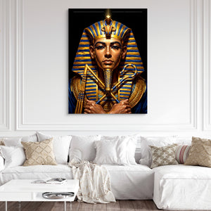 Ruler's Ancient Power — ruler's ancient power sq white couch and wall 1port flush print