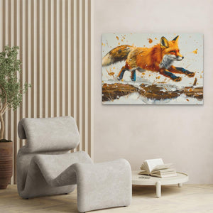 Running Fox - Luxury Wall Art