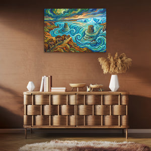 Rushing Buffalo Waters — Rushing Buffalo Waters Brown Room Clean 42