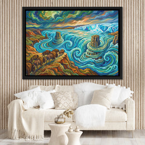 Rushing Buffalo Waters — Rushing Buffalo Waters Lux Plain Room 94