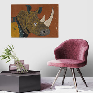 Rust and Horn - Luxury Wall Art